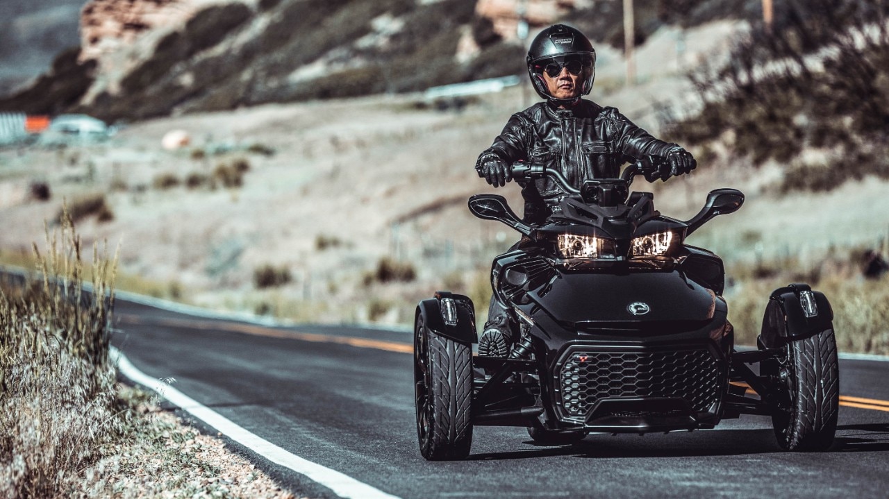 2021 Can-Am Spyder F3: 3-wheel motorcycle models - Can-Am On-Road