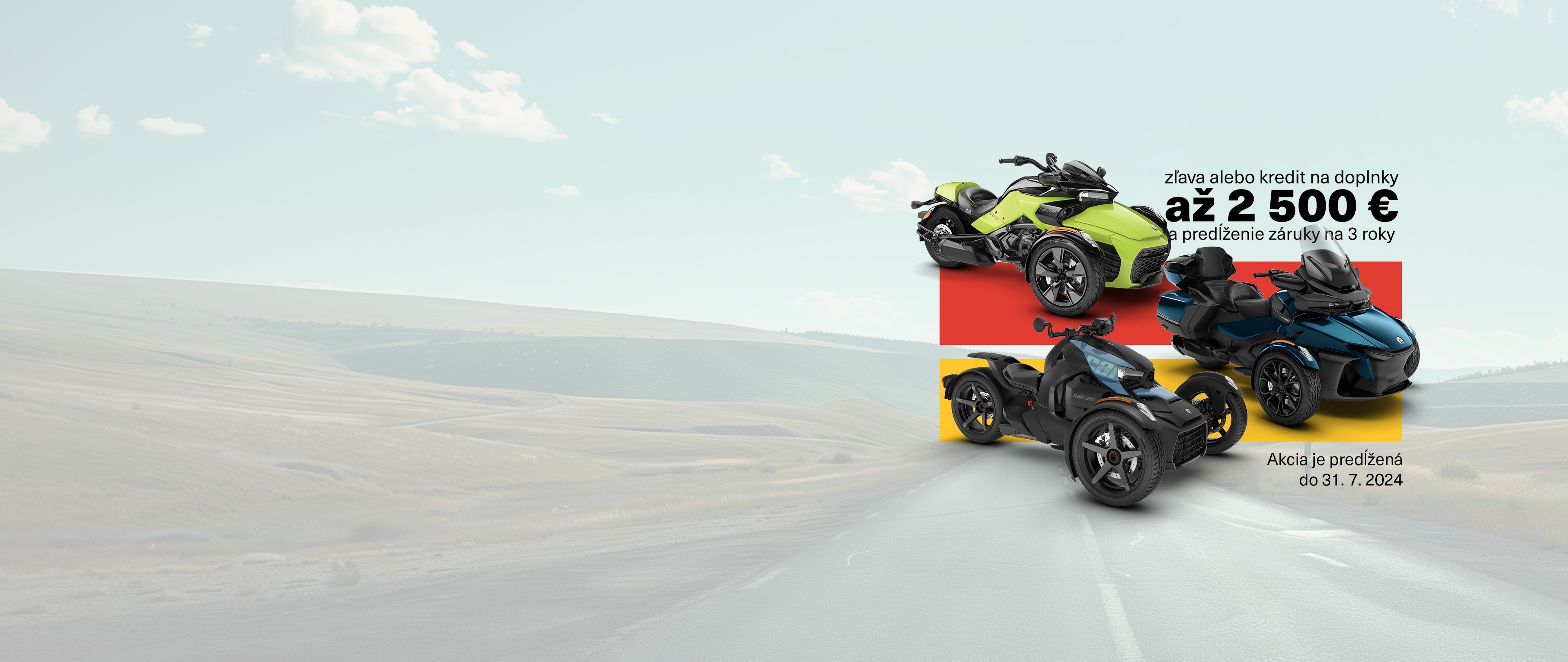 Can-Am On-Road akcia 2024