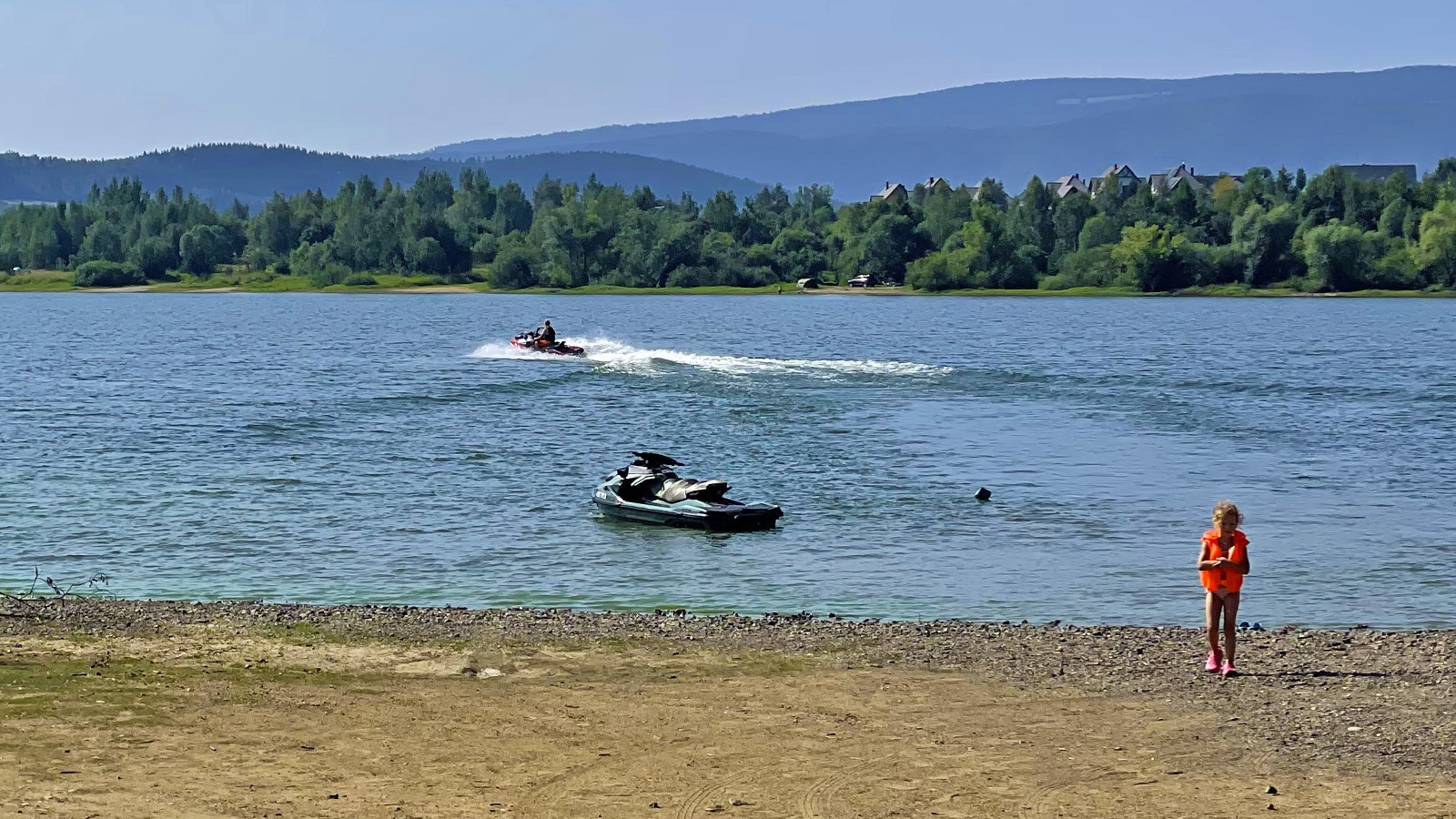 Sea-Doo v akci na jezeře Bukowka