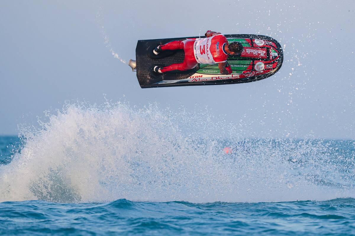 Team Abu Dhabi’s Rashid Al-Mulla produced yet another outstanding performance