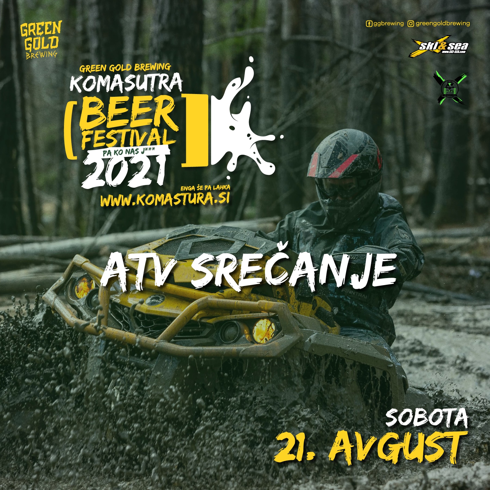 Komasutra beer festival 2021 atv srecanje ski&sea