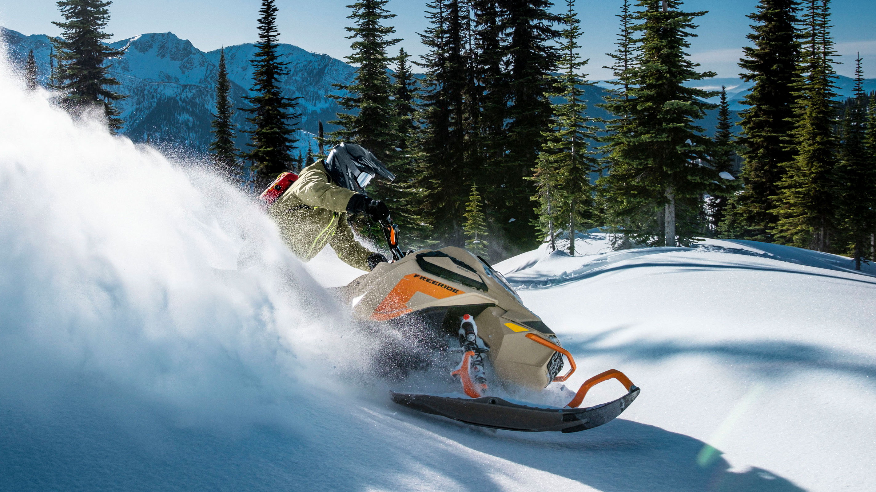 2022 SkiDoo Freeride for sale DeepSnow snowmobile BRP World