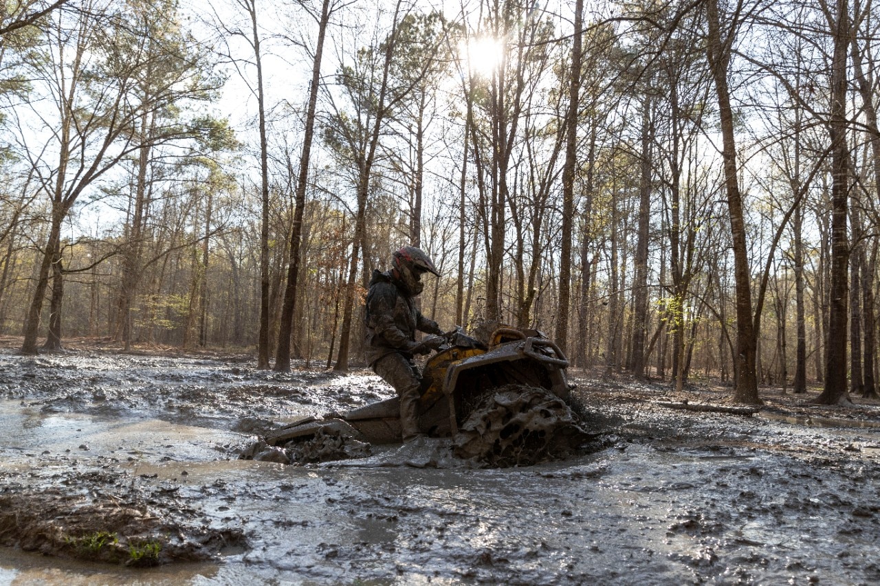 Can-Am ATV mud technology