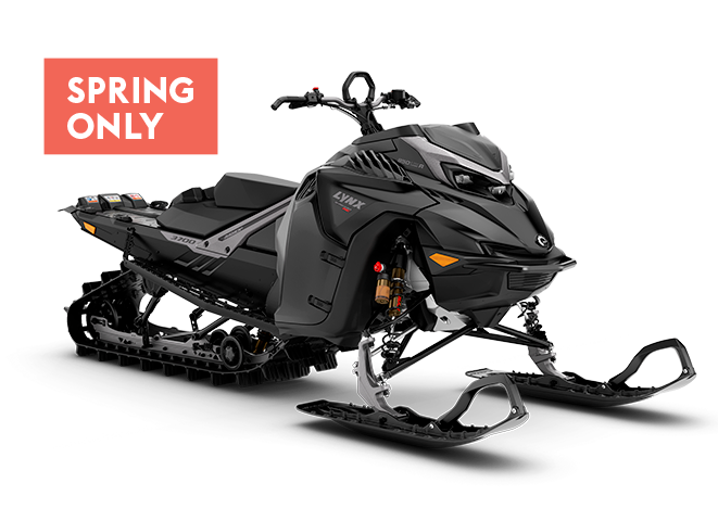 Lynx Shredder RE 3700 850 E-TEC Turbo R snowmobile spring only